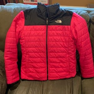 Girls 14/16 NorthFace Reversible Coat